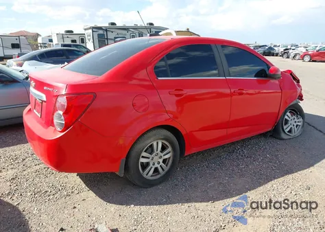 2015 Chevrolet Sonic Lt Auto из США, поврежденный, VIN 1G1JC5SHXF4216699